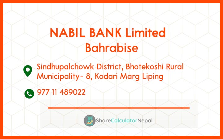 NABIL BANK Limited (NABIL) - Turmakhand