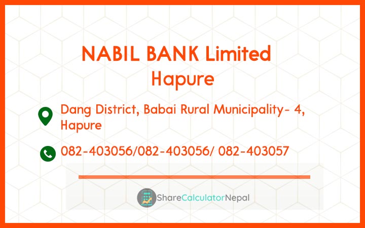 NABIL BANK Limited (NABIL) - Garuda Branch