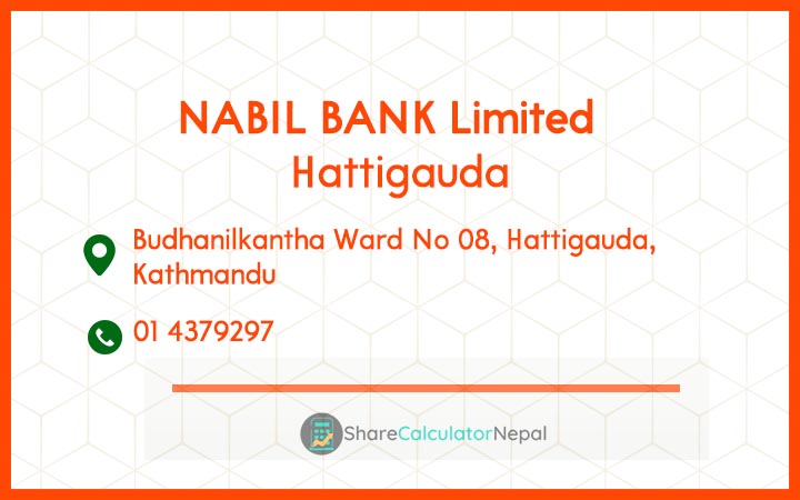 NABIL BANK Limited (NABIL) - Ghantaghar