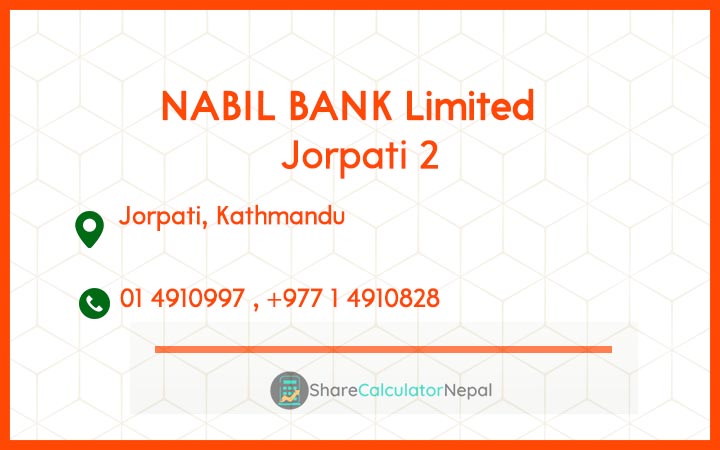 NABIL BANK Limited (NABIL) - Hetauda (Chisapani)