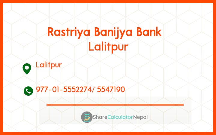 Rastriya Banijya Bank - Lalitpur